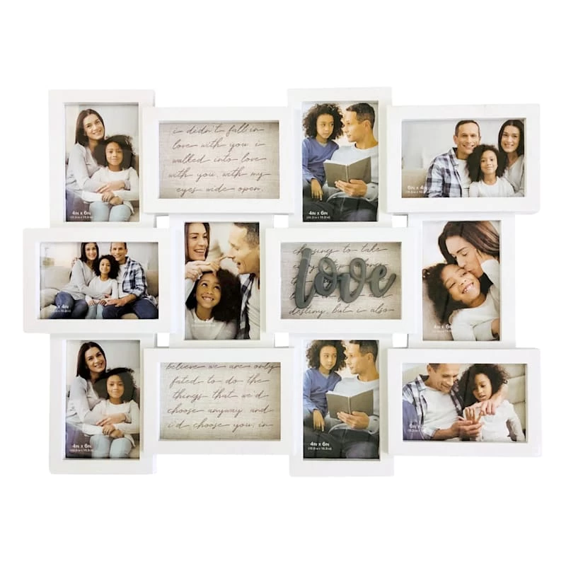 11-Opening Love White Collage Photo Frame, 23x18 1 11-Opening Love White Collage Photo Frame, 23x18