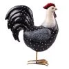 11in. Resin Rooster With Dots