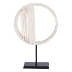 15IN RD WOOD TABLETOP DECOR