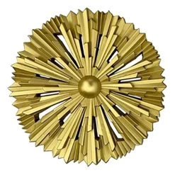 3-Piece Gold Wall Mirror Set, 10" -Home Decor Store 3 piece gold wall mirror set 10 4