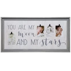 4-Clip You Are My Moon & My Stars Photo Collage, 19x36