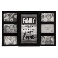 6-Opening Family & Love Collage Photo Frame, 22x14