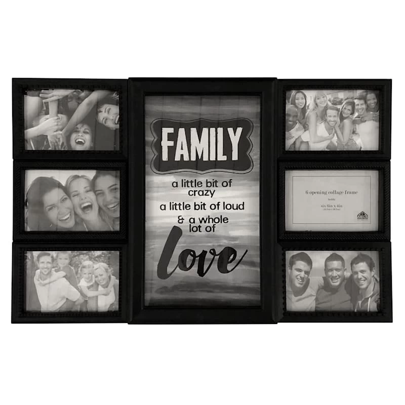 6-Opening Family & Love Collage Photo Frame, 22x14 1 6-Opening Family & Love Collage Photo Frame, 22x14