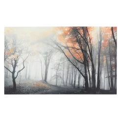 Autumn Woods Canvas Wall Art, 60x36