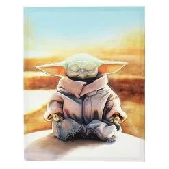 Baby Yoda Canvas Wall Art, 11x14