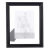 Black Beaded Float Tabletop Frame, 8x10