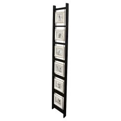 Black Collage Ladder Frame, 12x63 -Home Decor Store black collage ladder frame 12x63 3