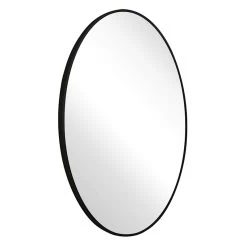 Black Oval Wall Mirror, 24x32 -Home Decor Store black oval wall mirror 24x32 3