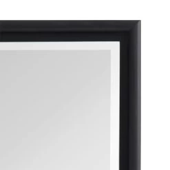 Black Thin Framed Leaner Mirror, 24x58 -Home Decor Store black thin framed leaner mirror 24x58 3