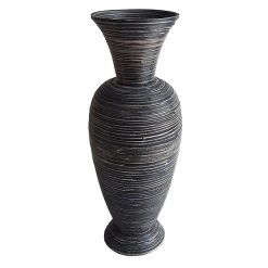 Blue Bamboo Vase, 29"