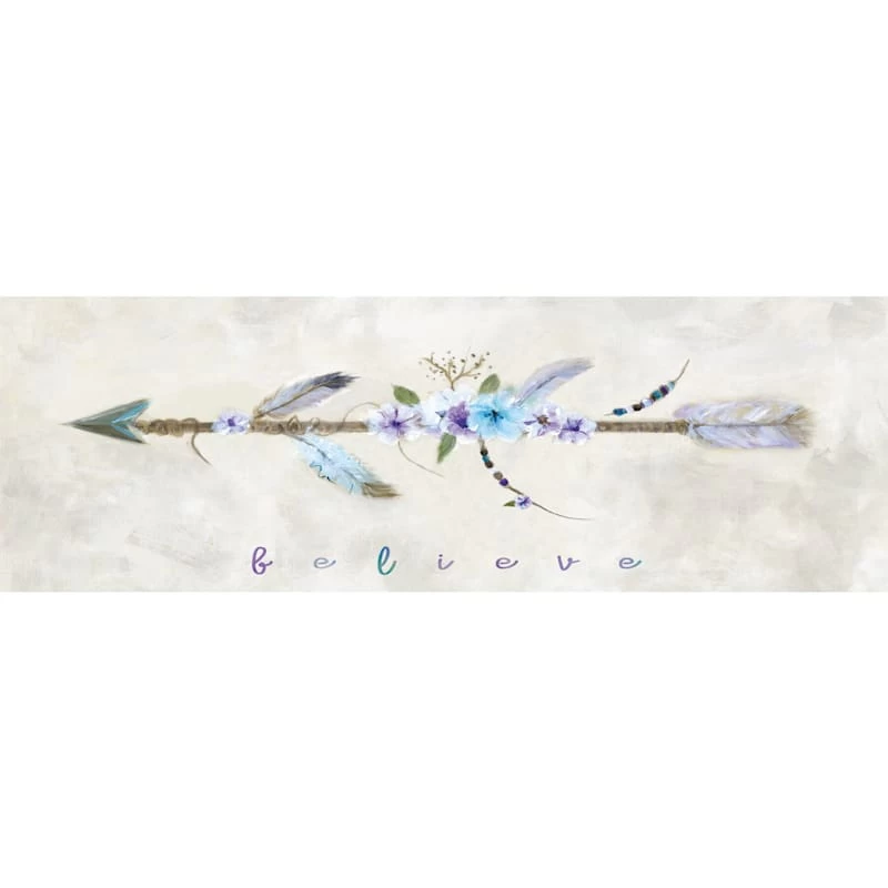 Boho Arrow I Canvas Wall Art, 36x12 1 Boho Arrow I Canvas Wall Art, 36x12