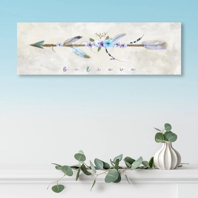Boho Arrow I Canvas Wall Art, 36x12 2 Boho Arrow I Canvas Wall Art, 36x12 - Image 2