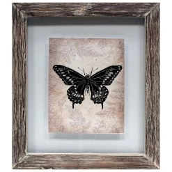 Brown Weathered Floating Wall Frame, 13x15