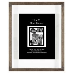 Champagne Floating Wall Frame, 16x20