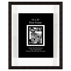 Chestnut Floating Wall Frame, 16x20