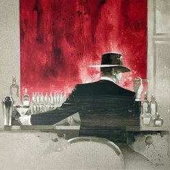 Cigar Bar Canvas Wall Art, 24"