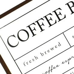 Coffee Bar Wall Art, 16x13 -Home Decor Store coffee bar wall art 16x13 3