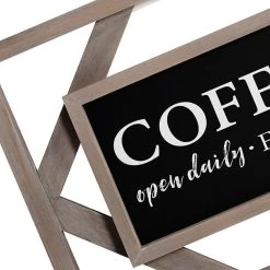 Coffee Bar Wall Art, 23x11 -Home Decor Store coffee bar wall art 23x11 6