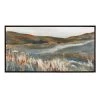 Copper Sunset Textured Canvas Wall Art, 49x25