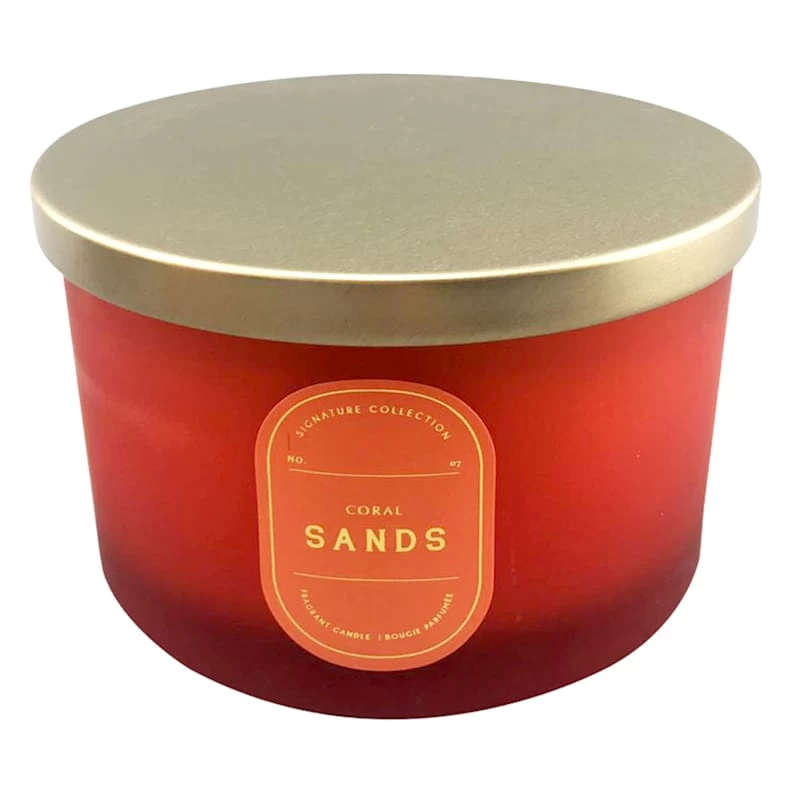 Coral Sands Scented Jar Candle, 16oz 1 Coral Sands Scented Jar Candle, 16oz