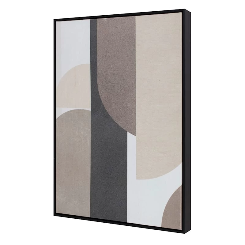 Crosby St Framed Abstract Canvas Wall Art, 18x24 2 Crosby St Framed Abstract Canvas Wall Art, 18x24 - Image 2