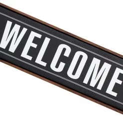 Crosby St Framed Welcome Canvas Wall Decor, 32x6 14 Crosby St Framed Welcome Canvas Wall Decor, 32x6 -Home Decor Store crosby st framed welcome canvas wall decor 32x6 6