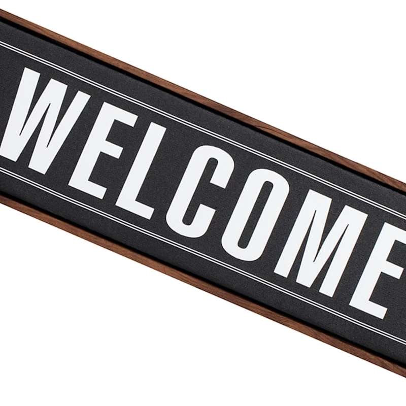 Crosby St Framed Welcome Canvas Wall Decor, 32x6 6 Crosby St Framed Welcome Canvas Wall Decor, 32x6 - Image 6