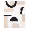 Crosby St Geometric Canvas Wall Art, 31x39