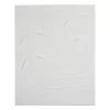 Crosby St Gesso Monochromatic Impasto Canvas Wall Art, 31x39