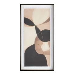 Crosby St Glass Framed Modern Print Wall Art, 21x41