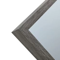 Dark Grey Wood Deep Frame Leaner Mirror, 24x58 -Home Decor Store dark grey wood deep frame leaner mirror 24x58 4