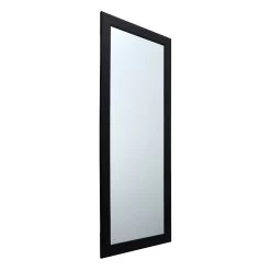 Flat Black Framed Wall Mirror, 24x58 -Home Decor Store flat black framed wall mirror 24x58 3