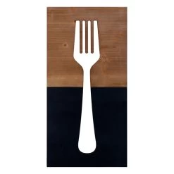 Fork Kitchen Wall Art, 12x24
