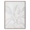 Found & Fable Framed Leaf Canvas Wall Art, 12x16