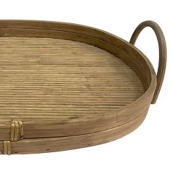 Found & Fable Natural Wood Tray, 15" -Home Decor Store found fable natural wood tray 15 2