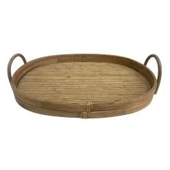 Found & Fable Natural Wood Tray, 15"
