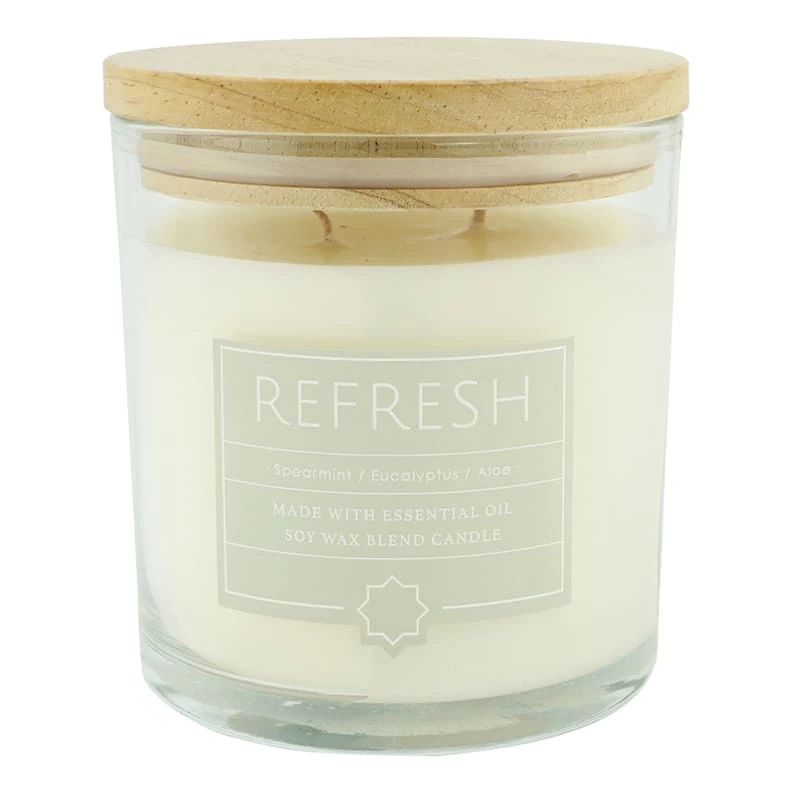 Found & Fable Refresh Scented Jar Candle, 13oz 1 Found & Fable Refresh Scented Jar Candle, 13oz