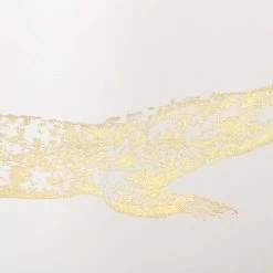 Framed Alligator Canvas Wall Art, 20x16 -Home Decor Store framed alligator canvas wall art 20x16 4