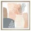 Framed Blush Vase Wall Art, 28"