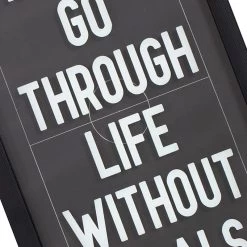 Framed Never Go Through Life Without Goals Soccer Wall Art, 10x20 -Home Decor Store framed never go through life without goals soccer wall art 10x20 6