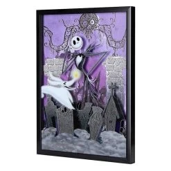 Framed Nightmare Before Christmas Print Wall Art, 15x20 -Home Decor Store framed nightmare before christmas print wall art 15x20 4