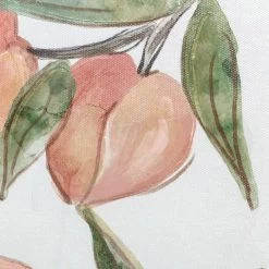 Framed Peaches Canvas Wall Art, 16" -Home Decor Store framed peaches canvas wall art 16 5