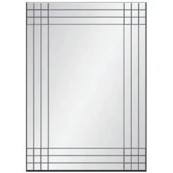 Frameless Wall Mirror, 20x28