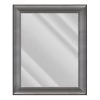 Gina Gunmetal Wall Mirror, 29x35