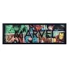 Glass Framed Marvel Retro Printed Wall Art, 30x10