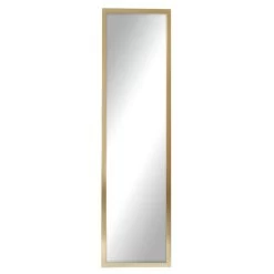 Gold Basic Leaner Mirror, 14x50
