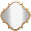 Gold Framed Accent Wall Mirror, 14"