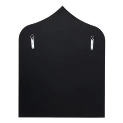 Gold Framed Pointed Arch Wall Mirror, 22x28 -Home Decor Store gold framed pointed arch wall mirror 22x28 5