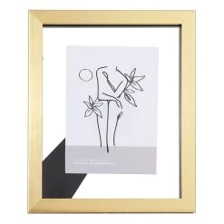 Gold Tabletop Float Frame, 8x10