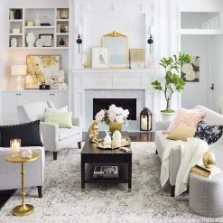 Gold Wire Orb Pedestal With Marble Base -Home Decor Store gold wire orb pedestal with marble base 2